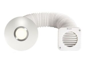 Simply Silent 93087AW - Illuminated Shower Fan - Xpelair